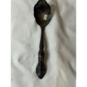 Wm. Rogers Silver plate Sugar Spoon Jam Flatware Utencil
